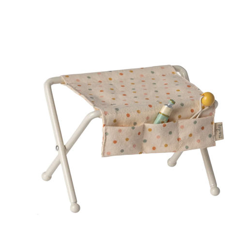 Maileg Maileg Metal Nursery Table, Baby Mouse - Off White
