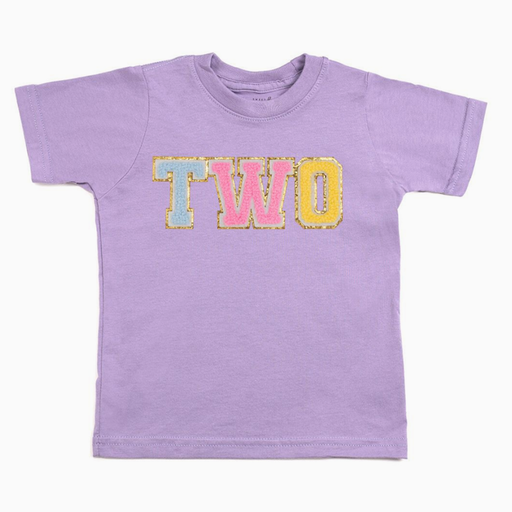 Sweet Wink Second Birthday Patch Short Sleeve T-Shirt