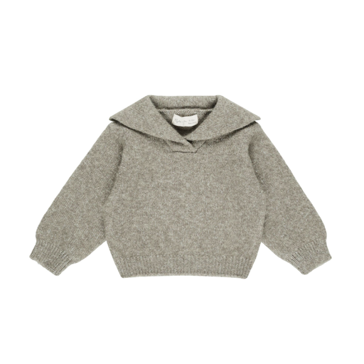 RYLEE & CRU Cash Pullover in Heathered Laurel