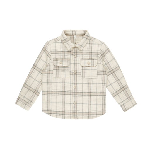 RYLEE & CRU Collared Long Sleeve Shirt in Rustic Plaid