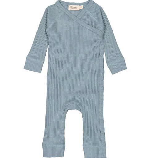 Marmar Rulo Romper in Blue Dove