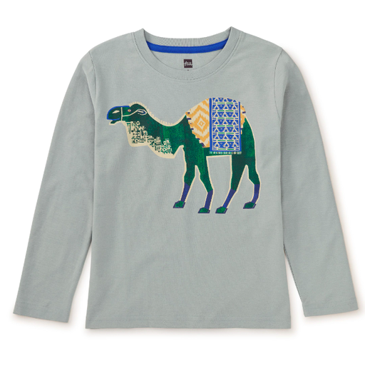 Tea Camel Tapestry Graphic Tee