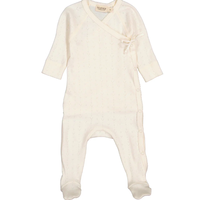 Marmar Rubetta Footie in Flour White