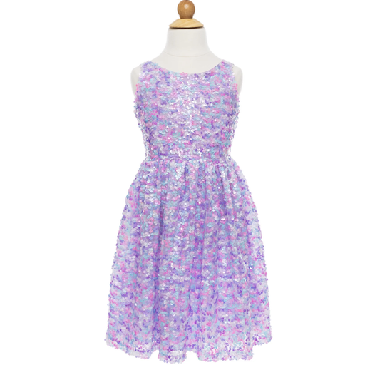 Great Pretenders Purple Party Sequins Dress