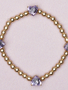 Great Pretenders Boutique Chic Amethyst Love Bracelet