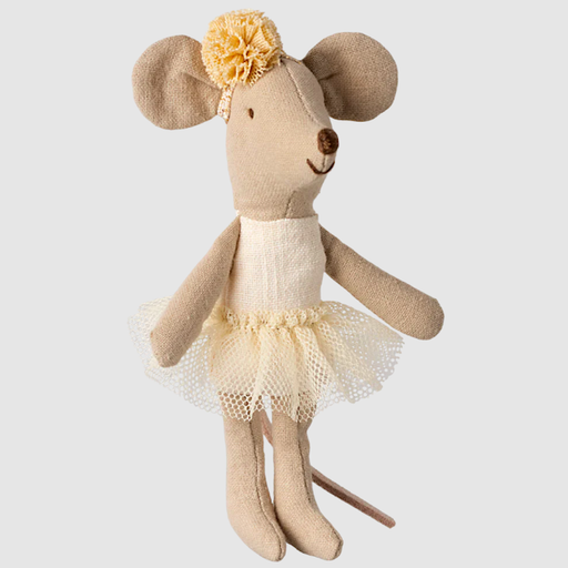 Maileg Ballerina mouse, Little Sister - Off White