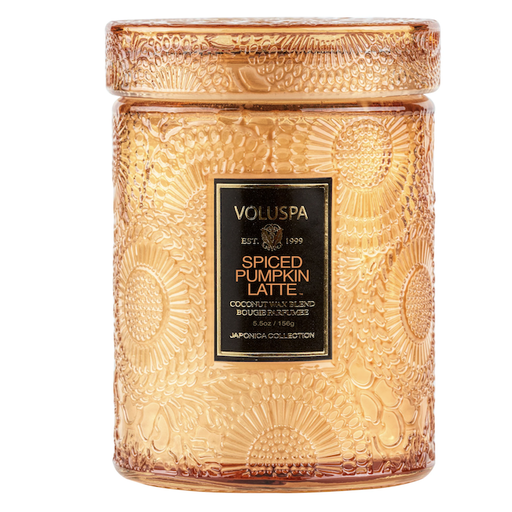 Voluspa Spiced Pumpkin Latte Small Jar Candle