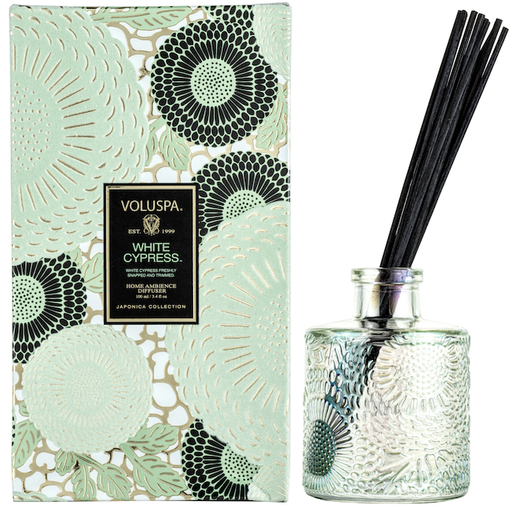 Voluspa White Cypress Reed Diffuser