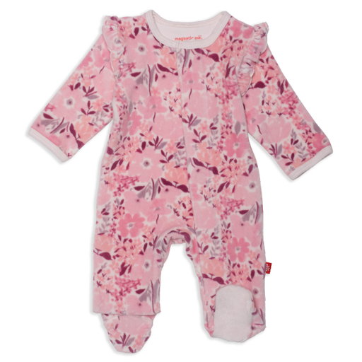 Magnetic Me Chloe Velour Magnetic Parent Favorite Footie