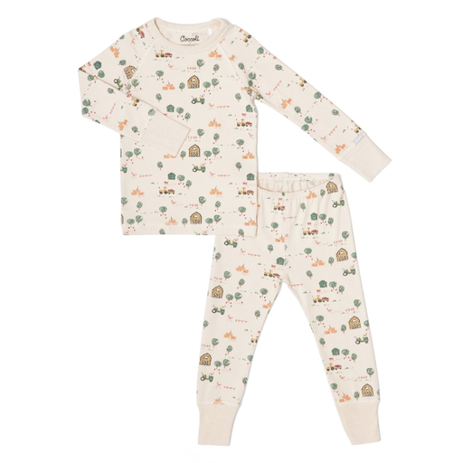 COCCOLI Long Sleeve Cotton-Modal Pajama