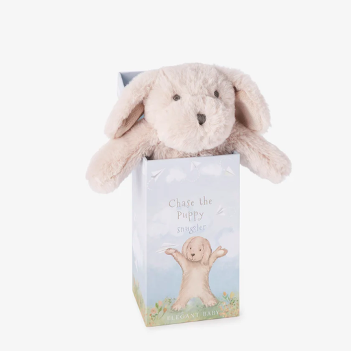 Elegant Baby Chase the Puppy Snuggler Plush Security Blanket with Gift Box