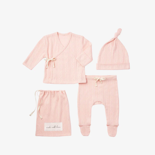 Elegant Baby Pointelle Layette Gift Set