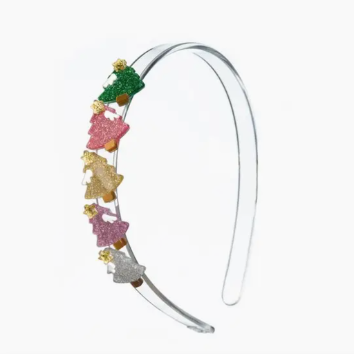 Lilies & Roses Tree Multi Pink and Gold Headband