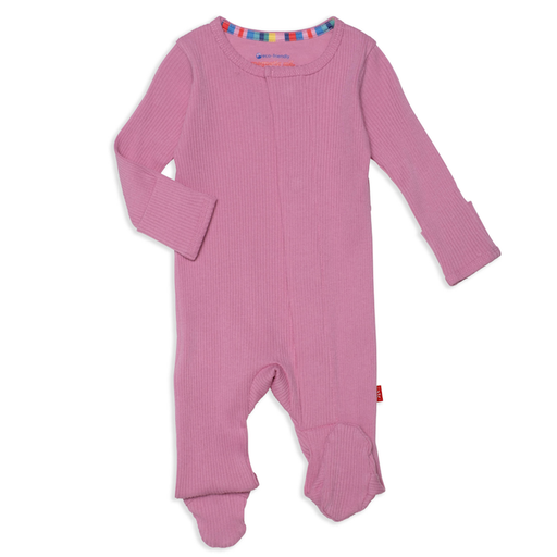 Magnetic Me Ribbed Cotton Magnetic Parent Favorite Footie