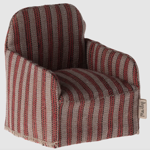Maileg Chair, Mouse - Stripe