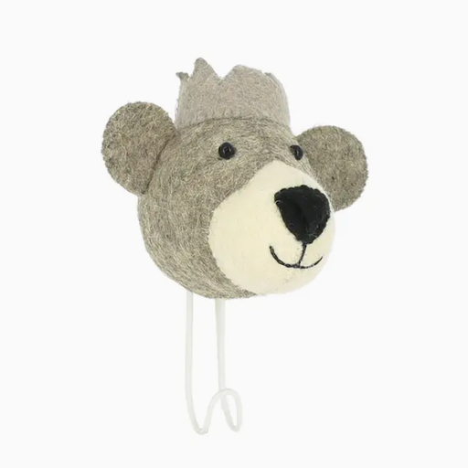 Fiona Walker Baby Bear Kids Coat Hook - Blue