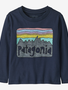 Patagonia Baby Long-Sleeved Fitz Roy Skies T-Shirt