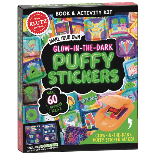 Klutz Make Your Own Glow-in-the-Dark Puffy Stickers