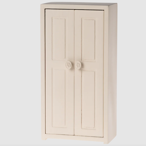Maileg Wooden Closet, Mouse - Cream