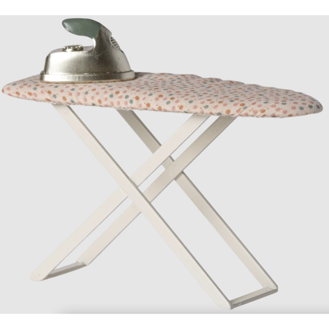 Maileg Iron and Ironing Board, Mouse - Dots