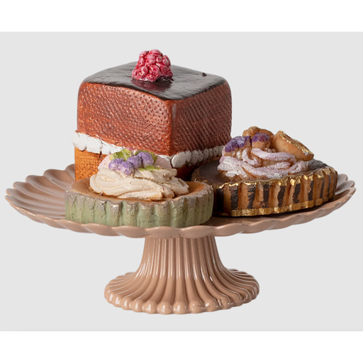 Maileg Cakes and Cakestand, Mini