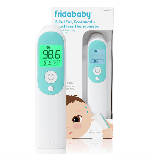 FridaBaby 3-in-1 Ear, Forehead + Touchless Infrared Thermometer