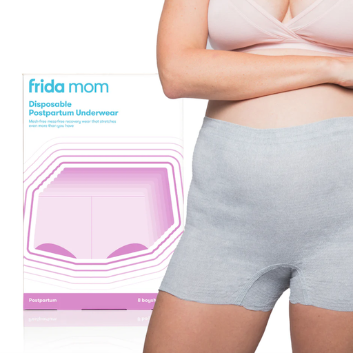 FridaBaby Boyshort Disposable Postpartum Underwear (8 Pack)
