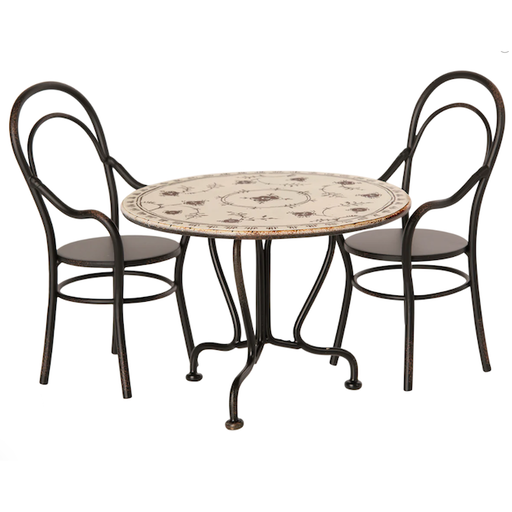 Maileg Dining Table Set with 2 chairs