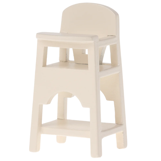 Maileg High Chair, Mouse - Off White