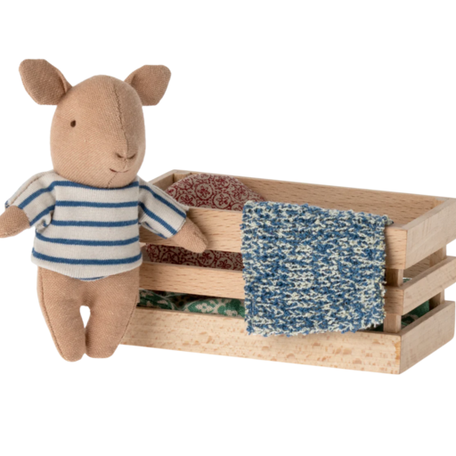 Maileg Pig, Baby in box - Boy
