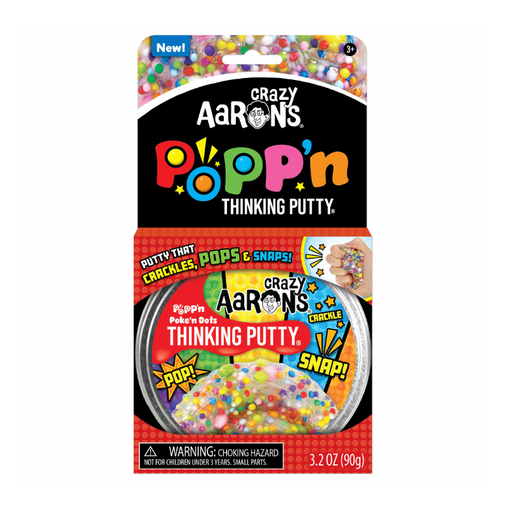 Crazy Aaron's Popp'n Poke 'n Dots Thinking Putty
