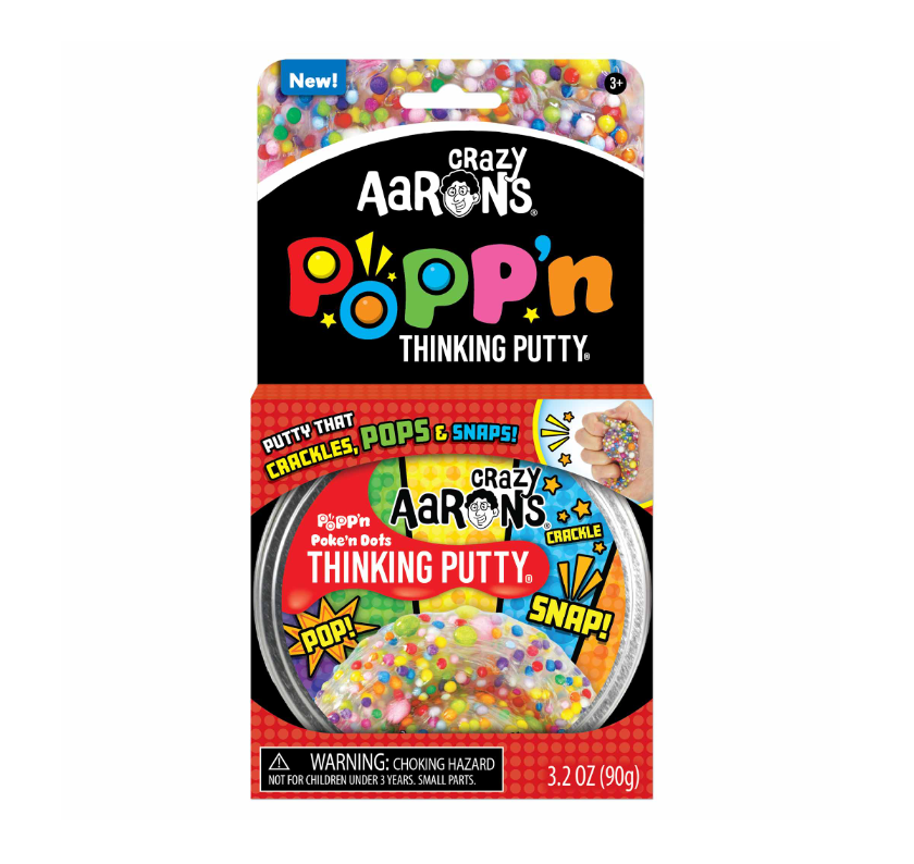 Crazy Aaron's Popp'n Poke 'n Dots Thinking Putty