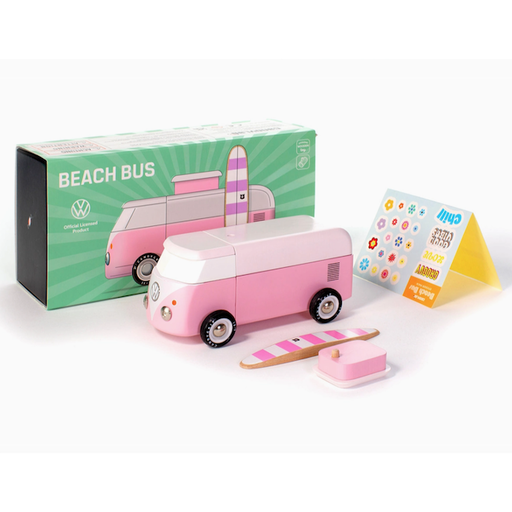 Candylab Toys VW Beach Bus Pink