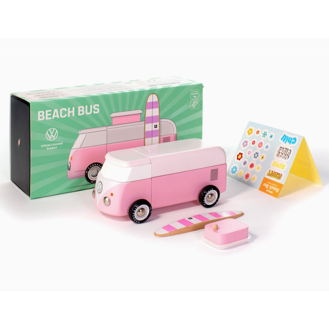 Candylab Toys VW Beach Bus Pink