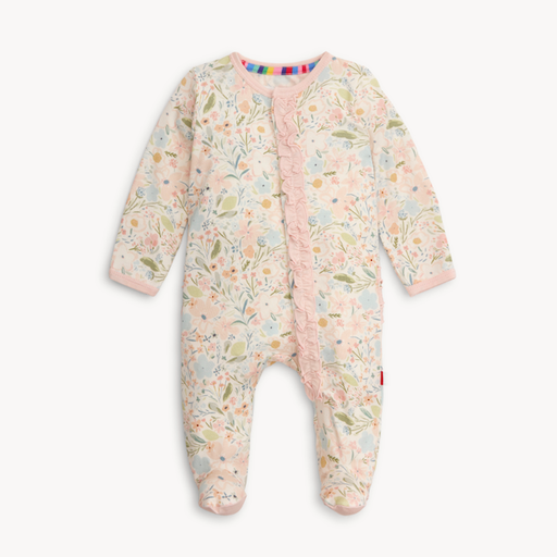Magnetic Me Charlotte Modal Footie With Ruffle