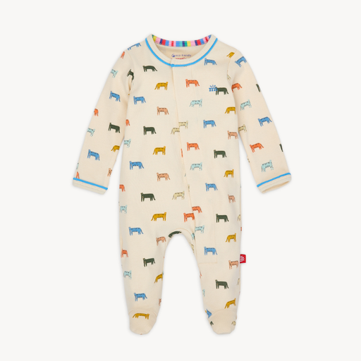 Magnetic Me Le Tigre Organic Cotton Magnetic Parent Favorite Footie