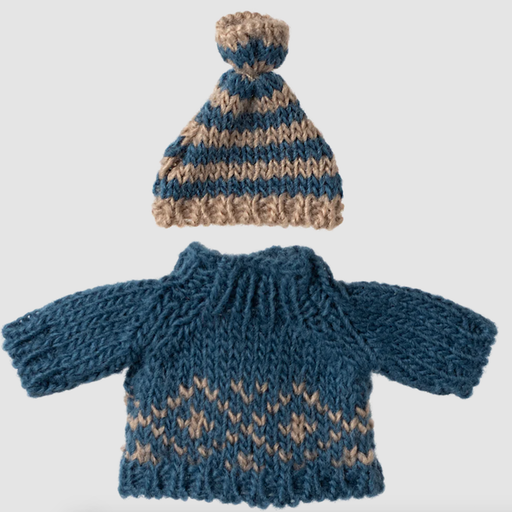 Maileg Knitted Sweater and Hat