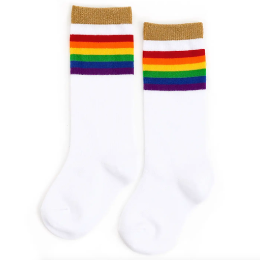 Little Stocking Co. Lucky Stripe Knee High  Socks