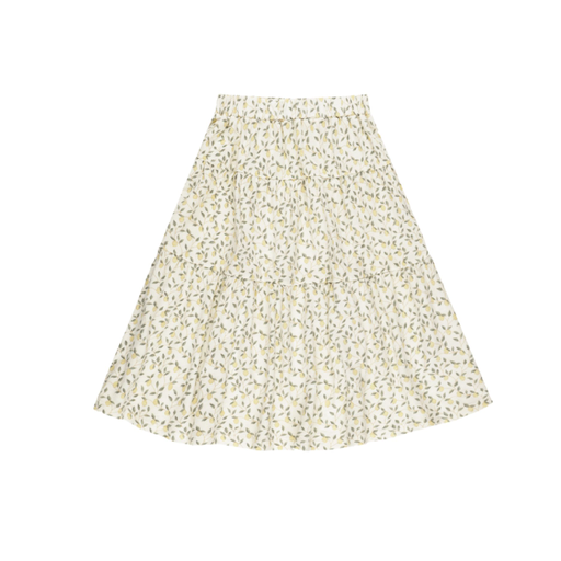 Rylee & Cru Tiered Midi Skirt