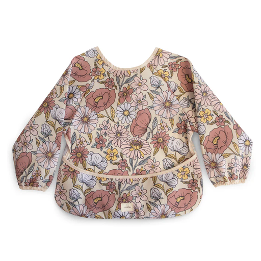 Mushie Long Sleeve Bib 6-24M
