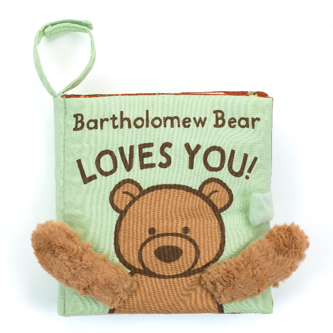 Jellycat Bartholomew Bear Loves You Book