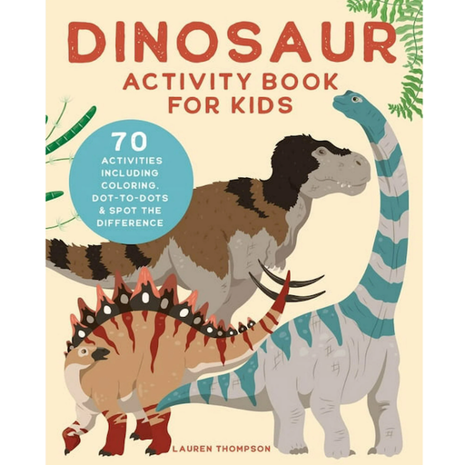 Dinosaur Activity Book for Kids