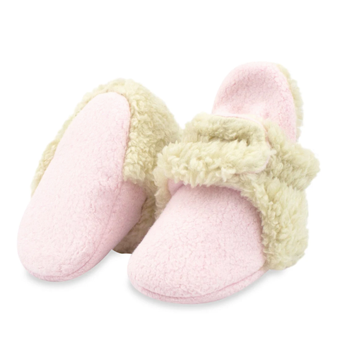 Zutano Cozie Fleece Furry Lined Booties