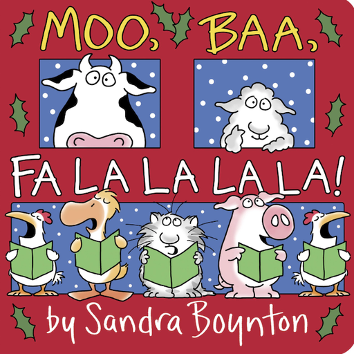 Simon & Schuster Moo, Baa, Fa la la la La!