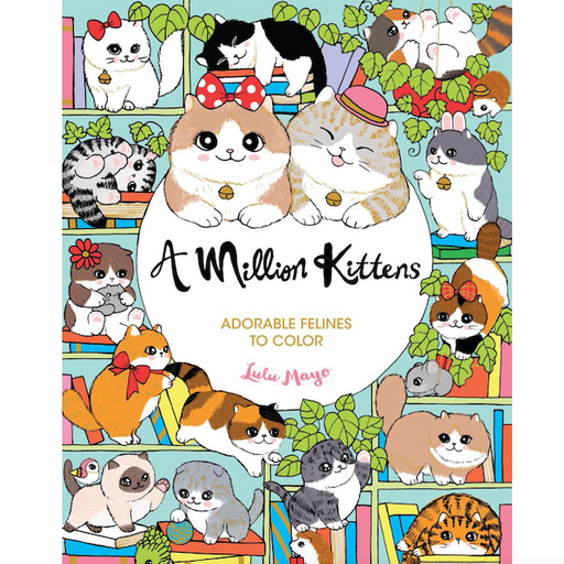 Union Square & Co A Million Kittens Coloring Book
