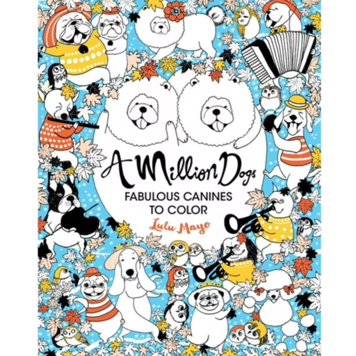 Union Square & Co A Million Dogs Coloring Book