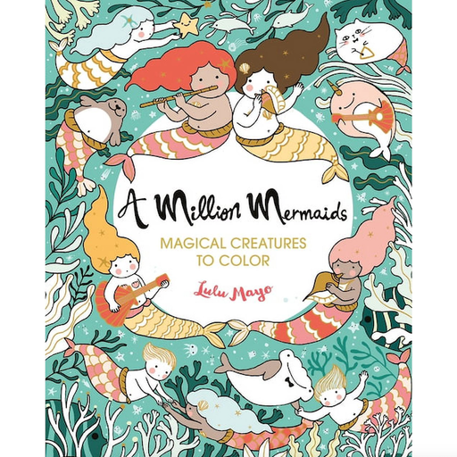 Union Square & Co A Million Mermaids Coloring Book