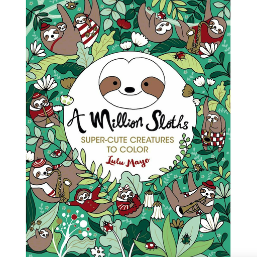 Union Square & Co A Million Sloths Coloring Book