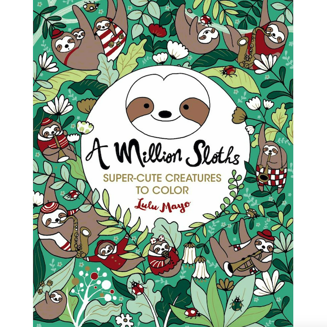 Union Square & Co A Million Sloths Coloring Book