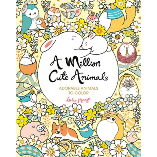 Union Square & Co A Million Cute Animals Coloring Book